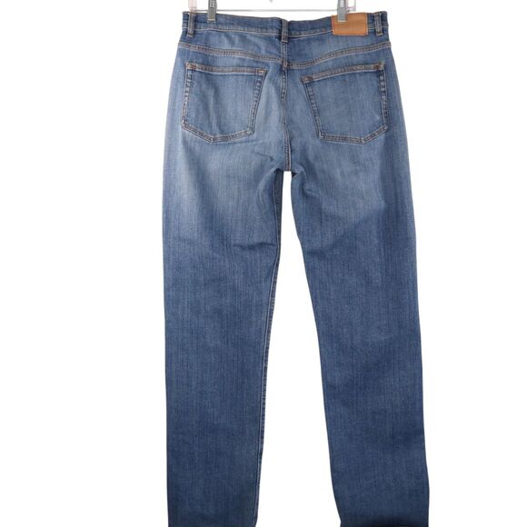 JEANERICA Autobahn AW003 Mid Vintage Men's Jeans Straight Relaxed Fit 33Wx34L - Picture 7 of 12